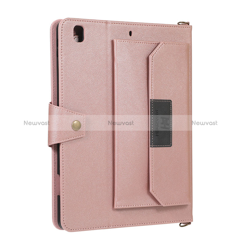 Leather Case Stands Flip Cover Holder AD1 for Apple New iPad 9.7 (2018)