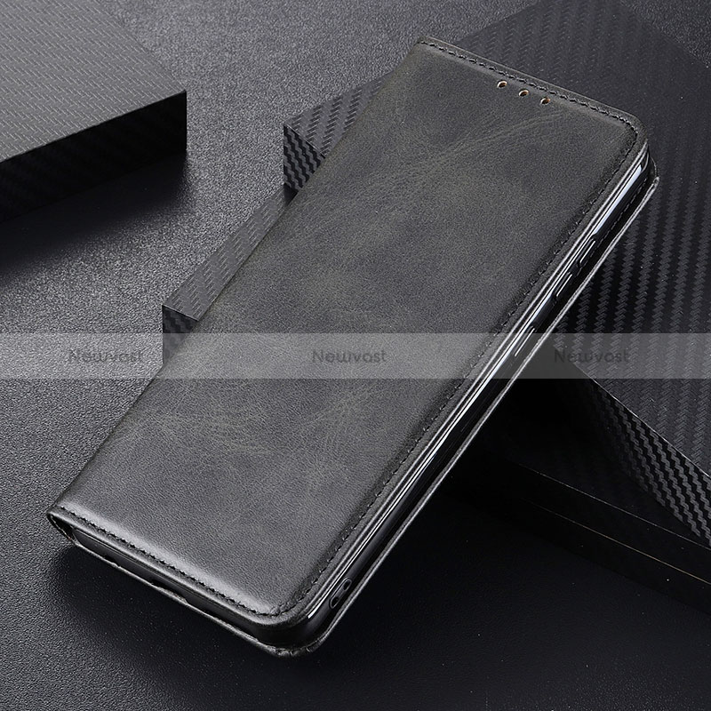 Leather Case Stands Flip Cover Holder AD2 for Google Pixel 8a 5G Black