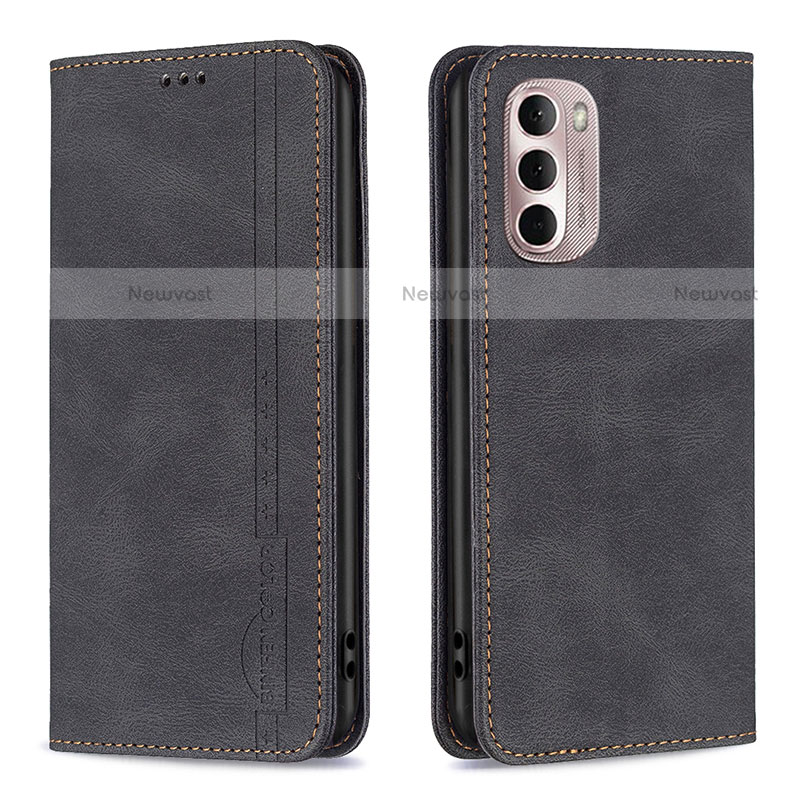 Leather Case Stands Flip Cover Holder B01F for Motorola Moto G Stylus (2022) 4G