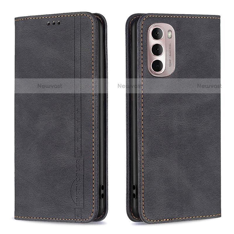 Leather Case Stands Flip Cover Holder B01F for Motorola Moto G Stylus (2022) 5G