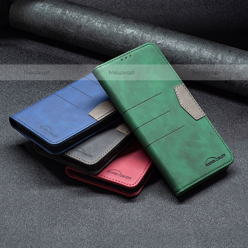 Leather Case Stands Flip Cover Holder B01F for Samsung Galaxy M52 5G