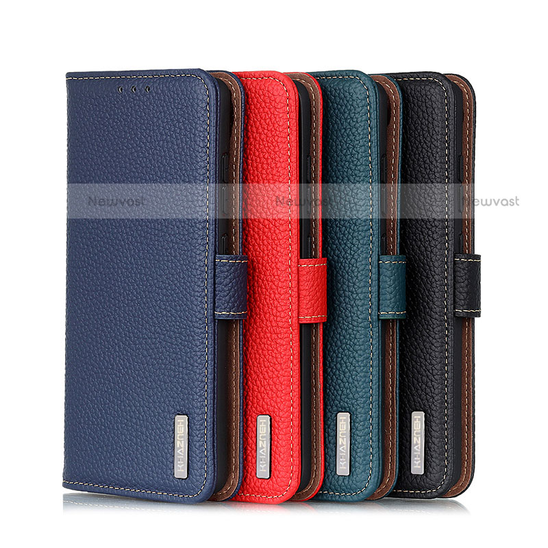 Leather Case Stands Flip Cover Holder B01H for Motorola Moto E20