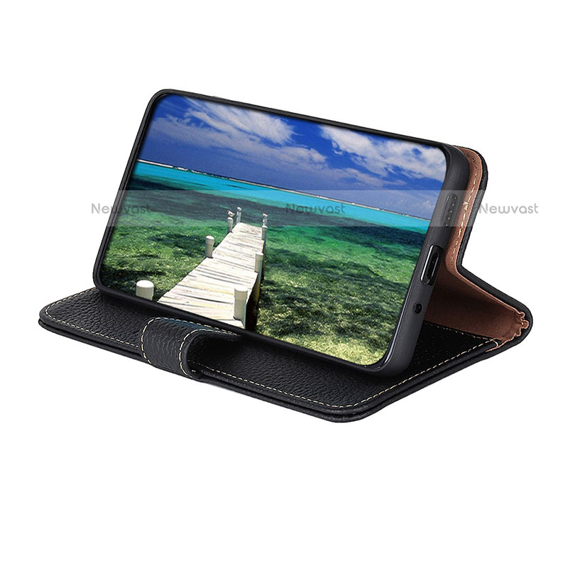 Leather Case Stands Flip Cover Holder B01H for Motorola Moto E20