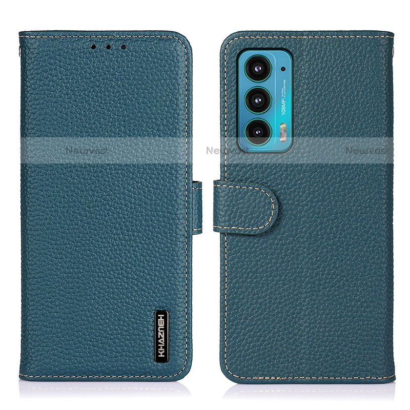 Leather Case Stands Flip Cover Holder B01H for Motorola Moto Edge 20 5G