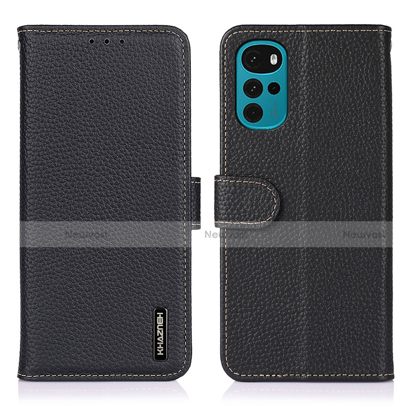 Leather Case Stands Flip Cover Holder B01H for Motorola Moto G22