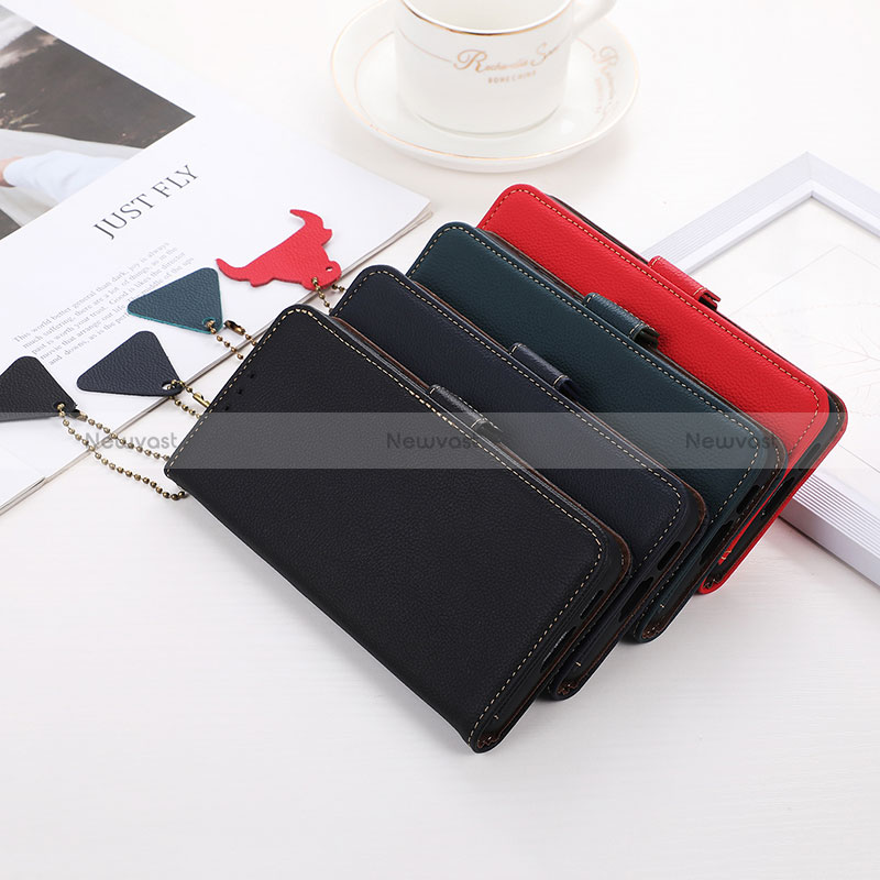 Leather Case Stands Flip Cover Holder B01H for Nokia C210