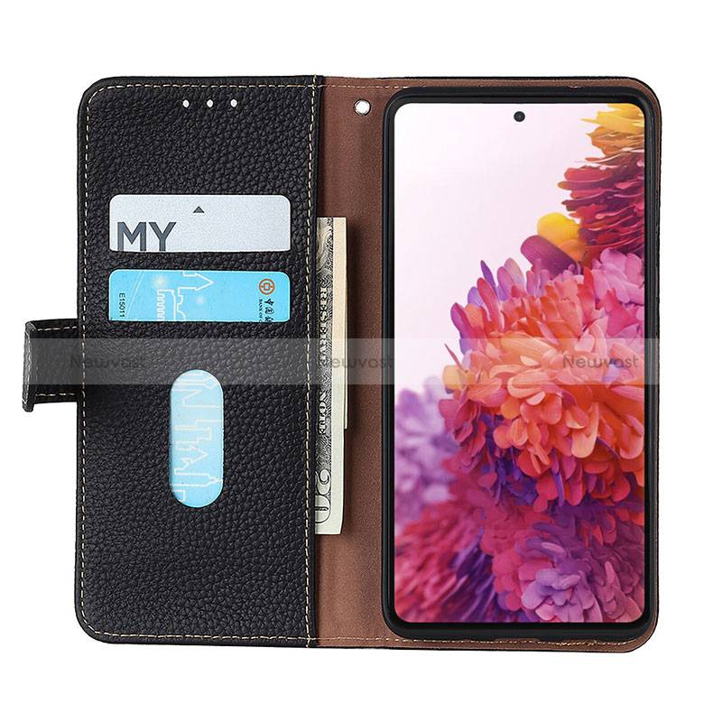 Leather Case Stands Flip Cover Holder B01H for OnePlus 11 5G