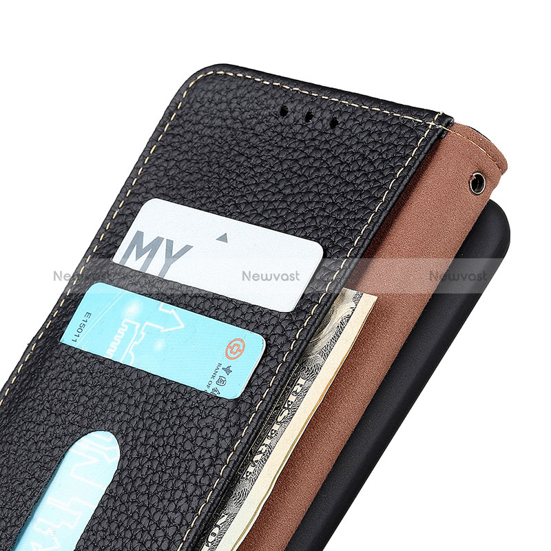Leather Case Stands Flip Cover Holder B01H for Oppo A95 4G