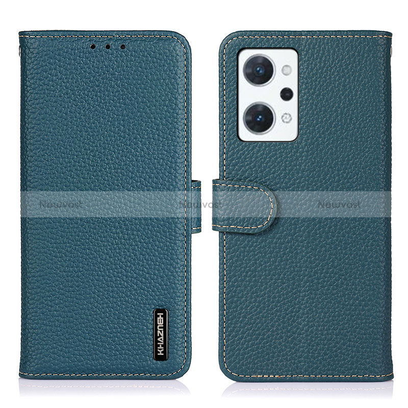 Leather Case Stands Flip Cover Holder B01H for Oppo Reno7 A