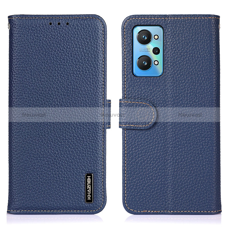 Leather Case Stands Flip Cover Holder B01H for Realme GT Neo 3T 5G