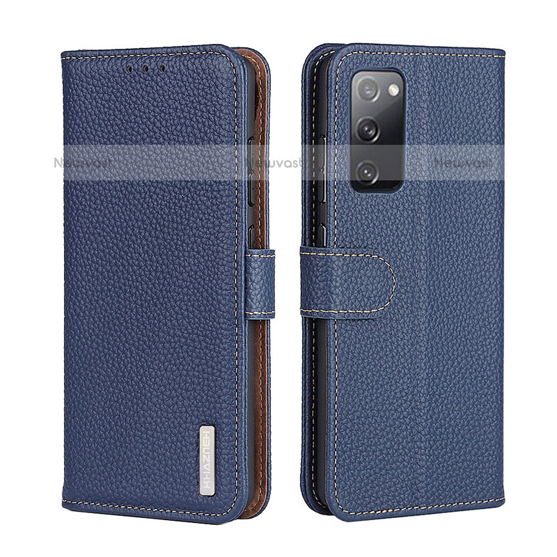 Leather Case Stands Flip Cover Holder B01H for Samsung Galaxy A02s