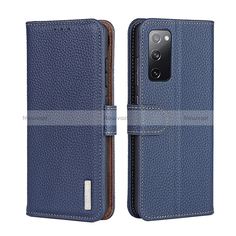 Leather Case Stands Flip Cover Holder B01H for Samsung Galaxy S20 FE 5G