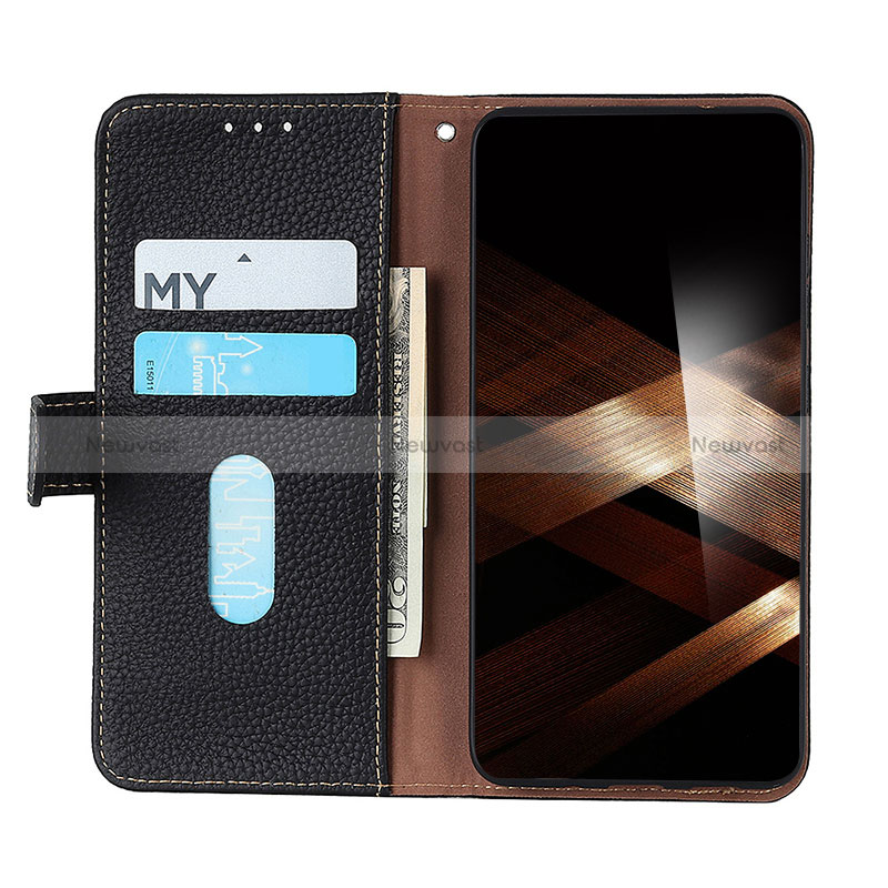 Leather Case Stands Flip Cover Holder B01H for Samsung Galaxy S24 5G