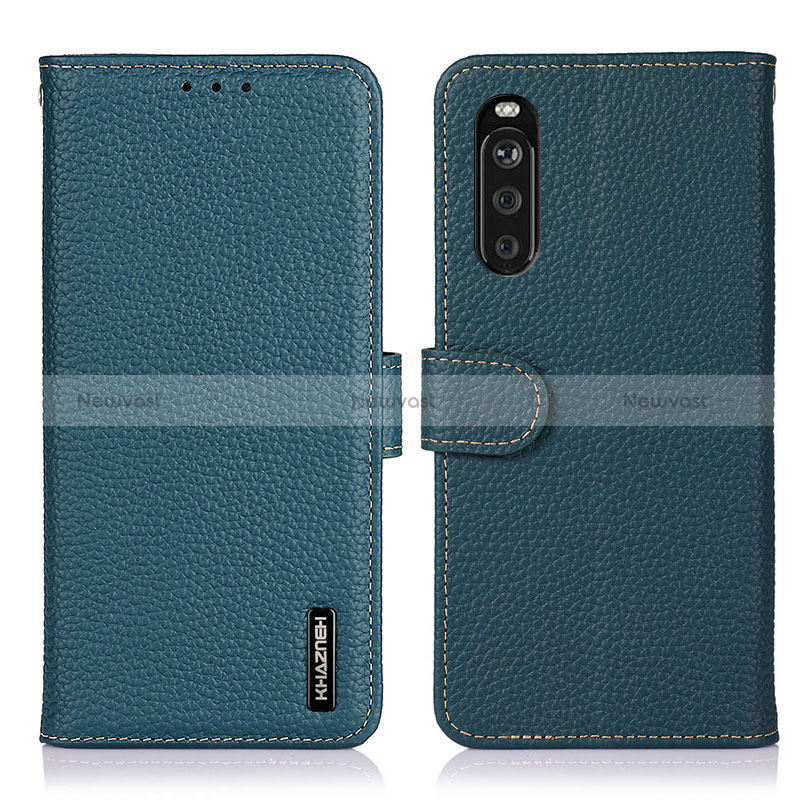 Leather Case Stands Flip Cover Holder B01H for Sony Xperia 10 III
