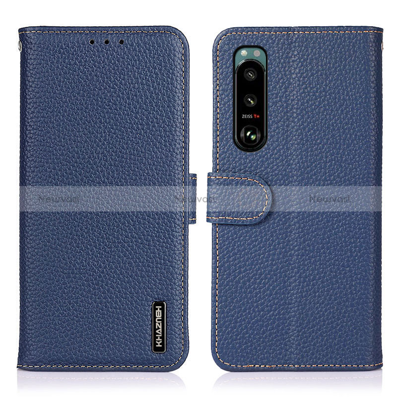 Leather Case Stands Flip Cover Holder B01H for Sony Xperia 5 III