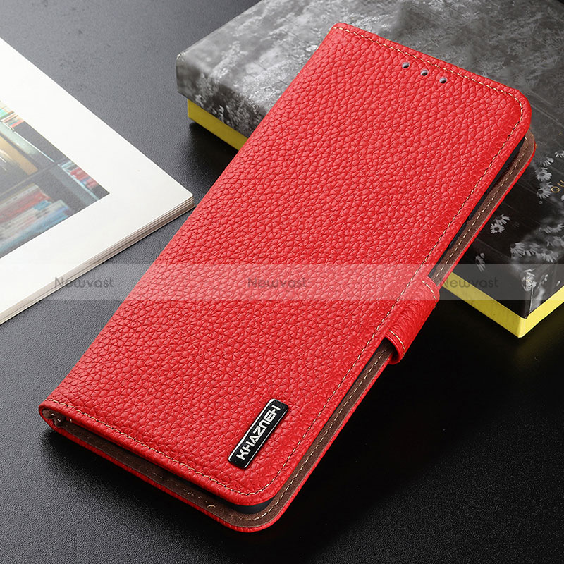 Leather Case Stands Flip Cover Holder B01H for Vivo Y20