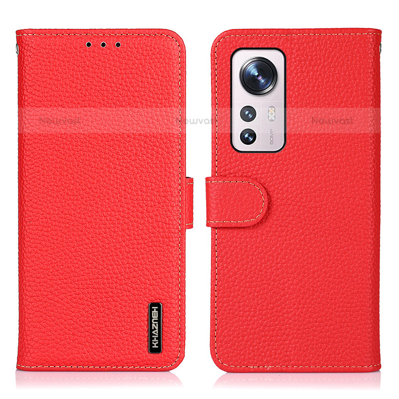 Leather Case Stands Flip Cover Holder B01H for Xiaomi Mi 12S 5G