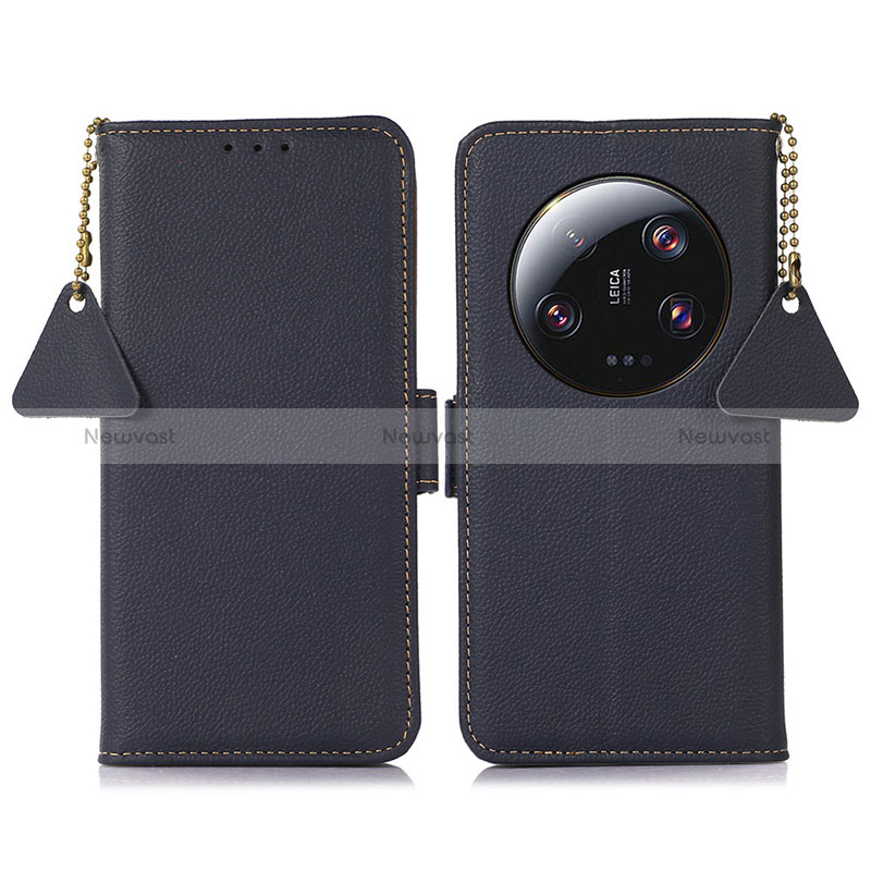 Leather Case Stands Flip Cover Holder B01H for Xiaomi Mi 13 Ultra 5G