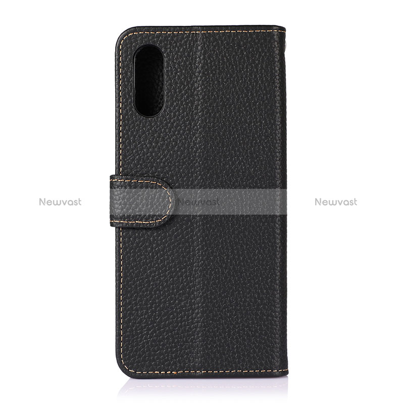 Leather Case Stands Flip Cover Holder B01H for Xiaomi Redmi 9AT