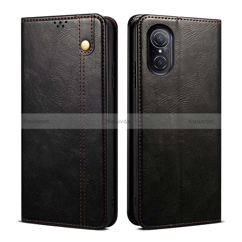 Leather Case Stands Flip Cover Holder B01S for Huawei Honor 50 SE 5G