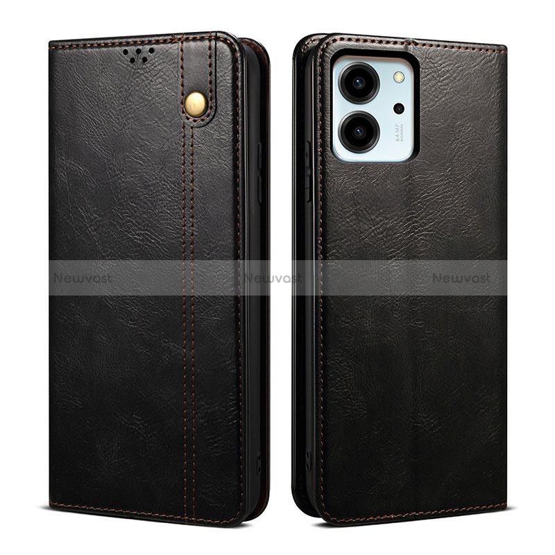 Leather Case Stands Flip Cover Holder B01S for Huawei Honor 80 SE 5G