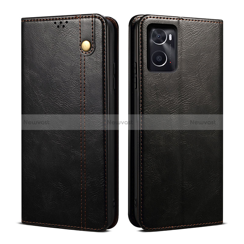 Leather Case Stands Flip Cover Holder B01S for Oppo A76