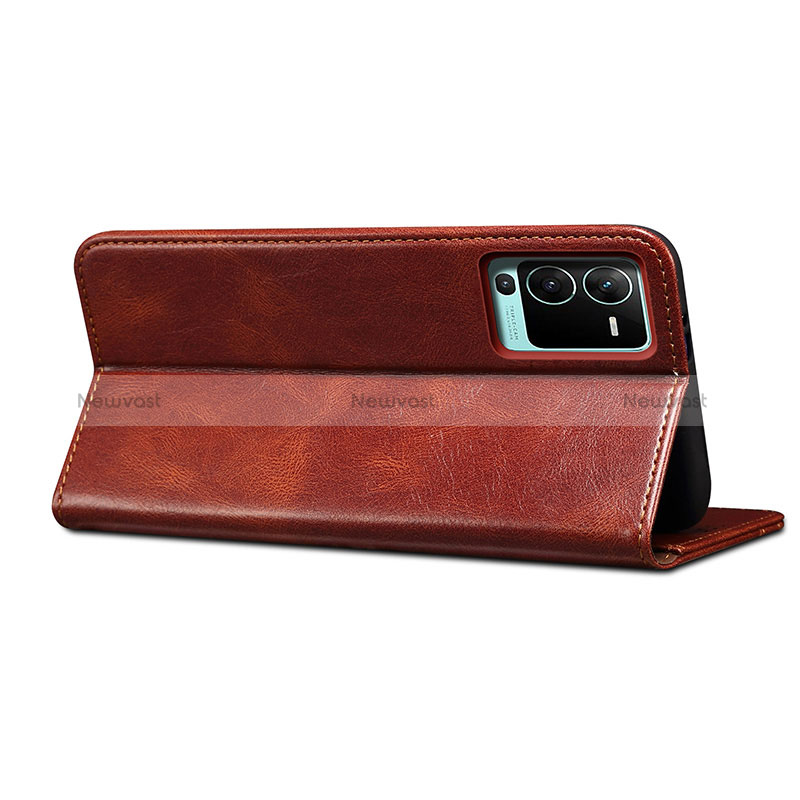 Leather Case Stands Flip Cover Holder B01S for Oppo Reno9 Pro+ Plus 5G