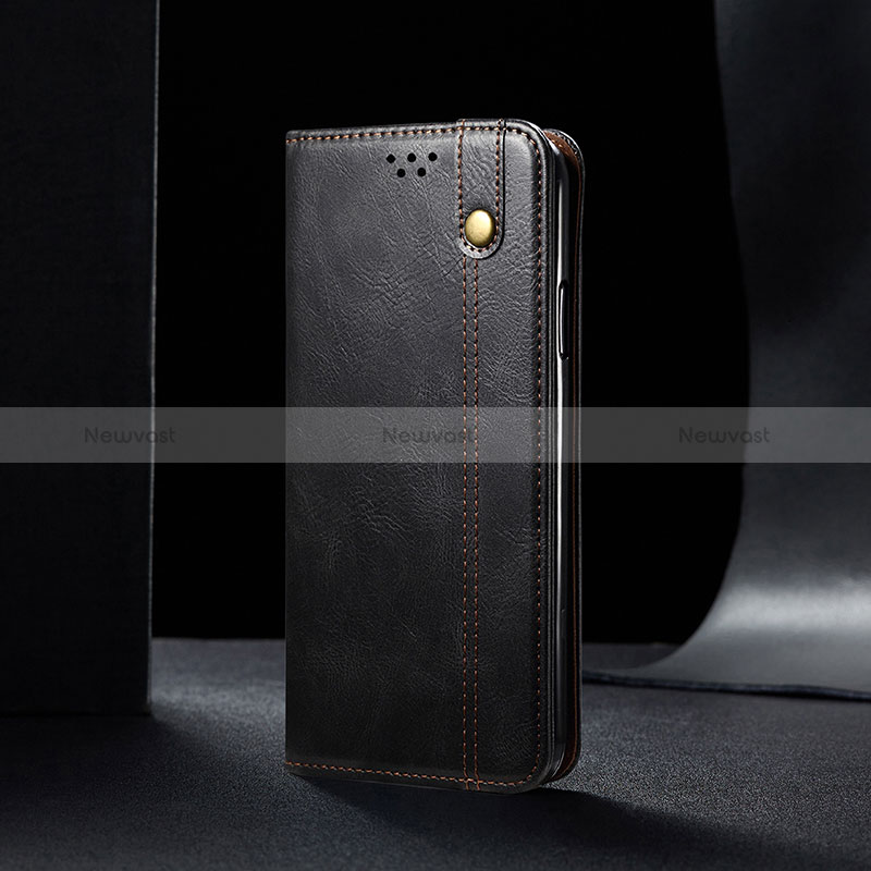 Leather Case Stands Flip Cover Holder B01S for Samsung Galaxy A12 Nacho
