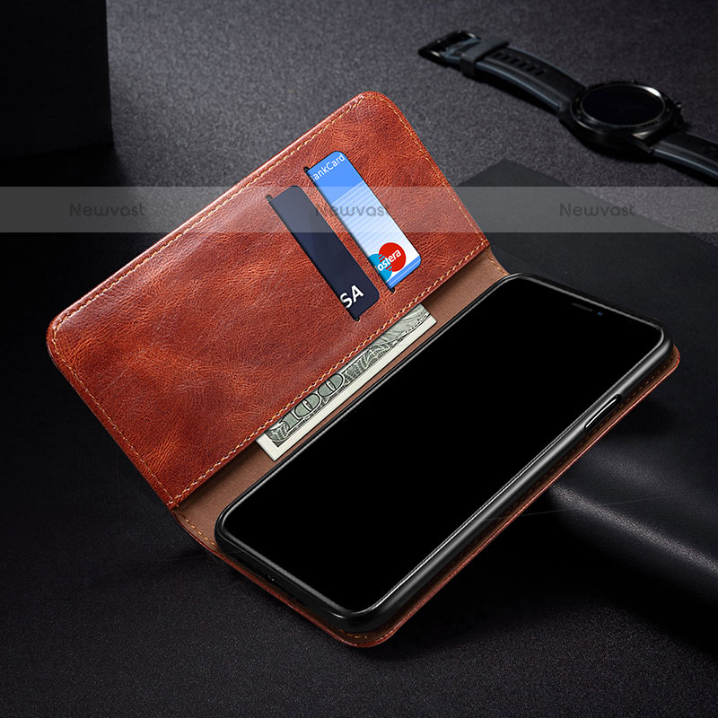 Leather Case Stands Flip Cover Holder B01S for Samsung Galaxy F12