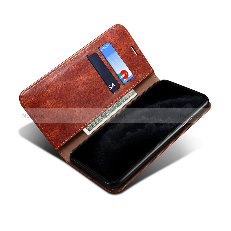 Leather Case Stands Flip Cover Holder B01S for Samsung Galaxy S20 FE (2022) 5G