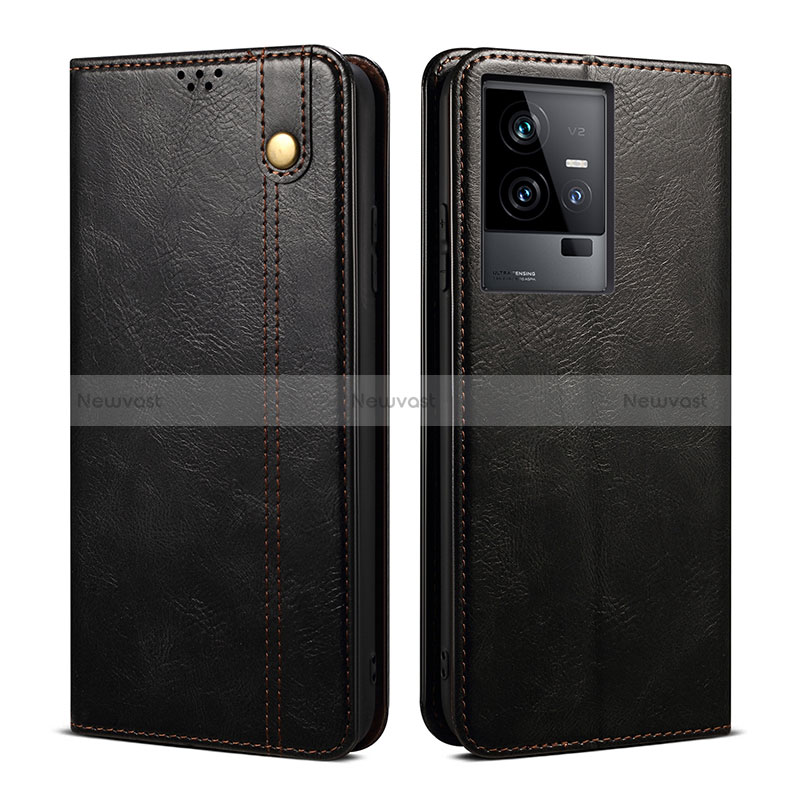 Leather Case Stands Flip Cover Holder B01S for Vivo iQOO 11 5G