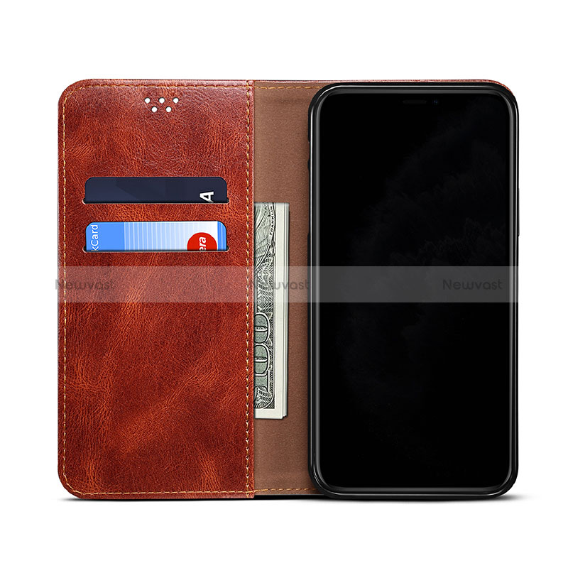 Leather Case Stands Flip Cover Holder B01S for Vivo Y30