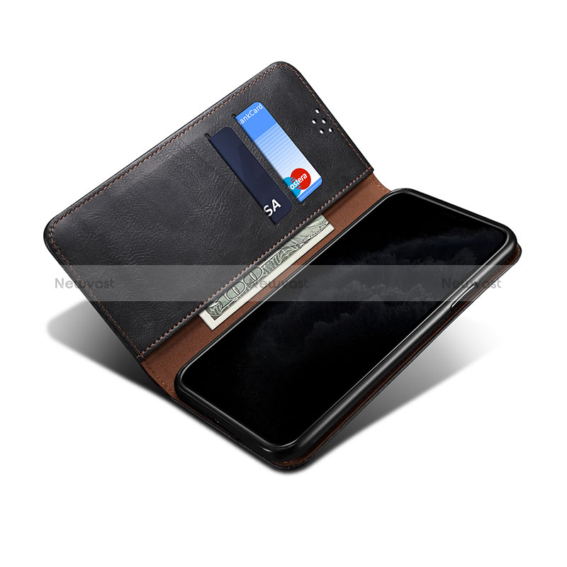 Leather Case Stands Flip Cover Holder B01S for Xiaomi Mi 10T 5G