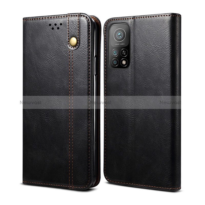 Leather Case Stands Flip Cover Holder B01S for Xiaomi Mi 10T Pro 5G