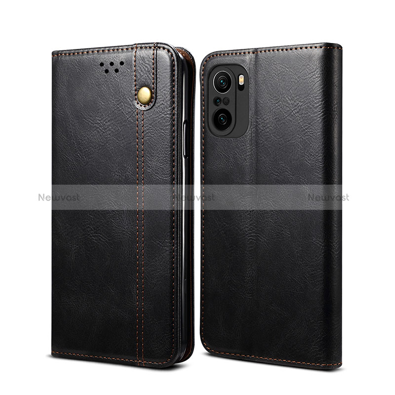 Leather Case Stands Flip Cover Holder B01S for Xiaomi Mi 11X 5G