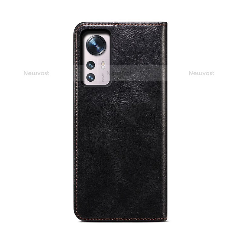 Leather Case Stands Flip Cover Holder B01S for Xiaomi Mi 12 Pro 5G