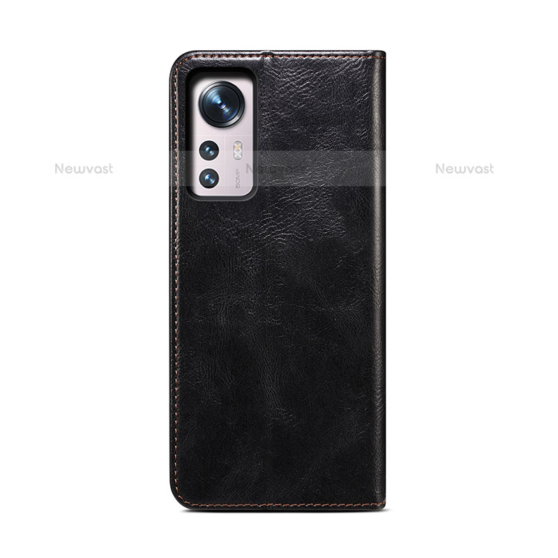 Leather Case Stands Flip Cover Holder B01S for Xiaomi Mi 12S 5G