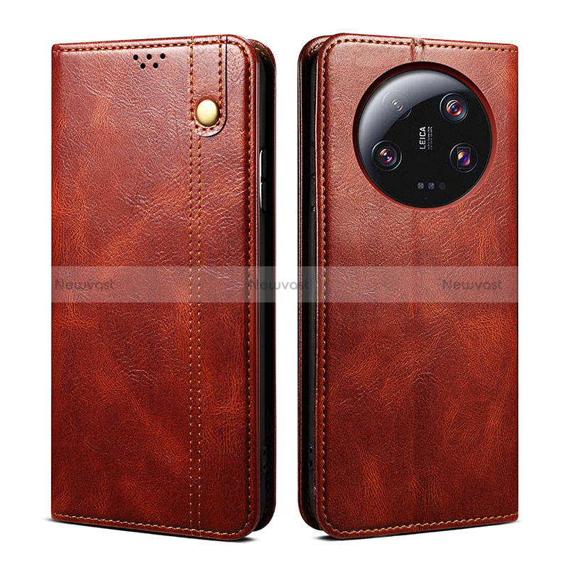Leather Case Stands Flip Cover Holder B01S for Xiaomi Mi 13 Ultra 5G