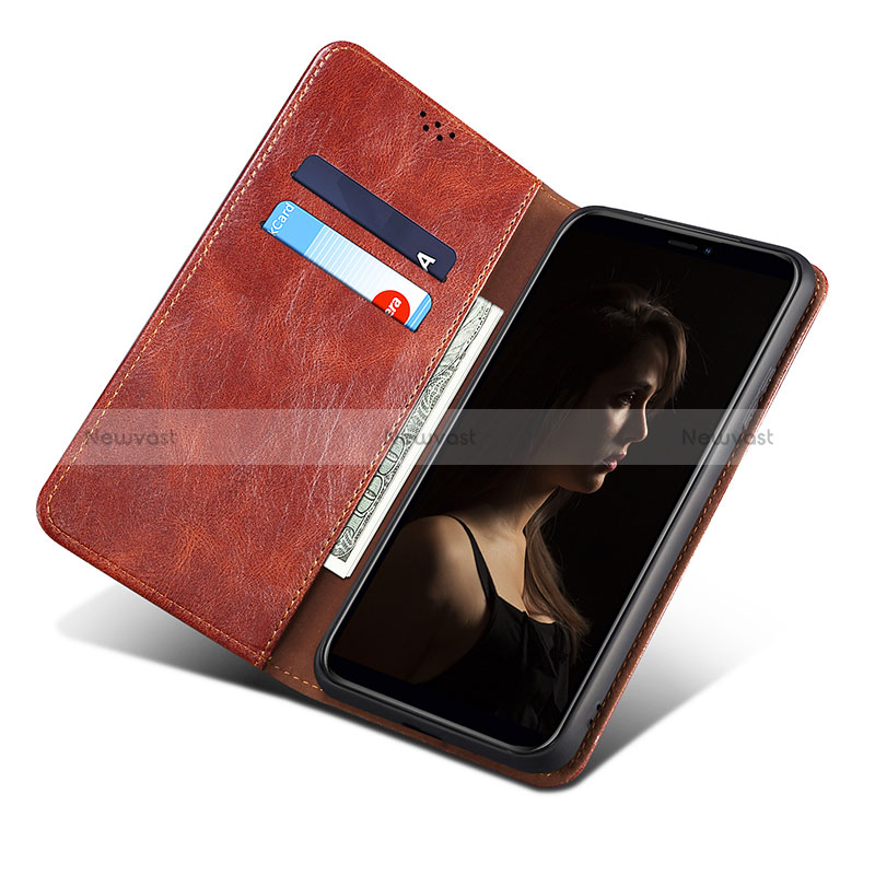 Leather Case Stands Flip Cover Holder B01S for Xiaomi Poco X5 Pro 5G