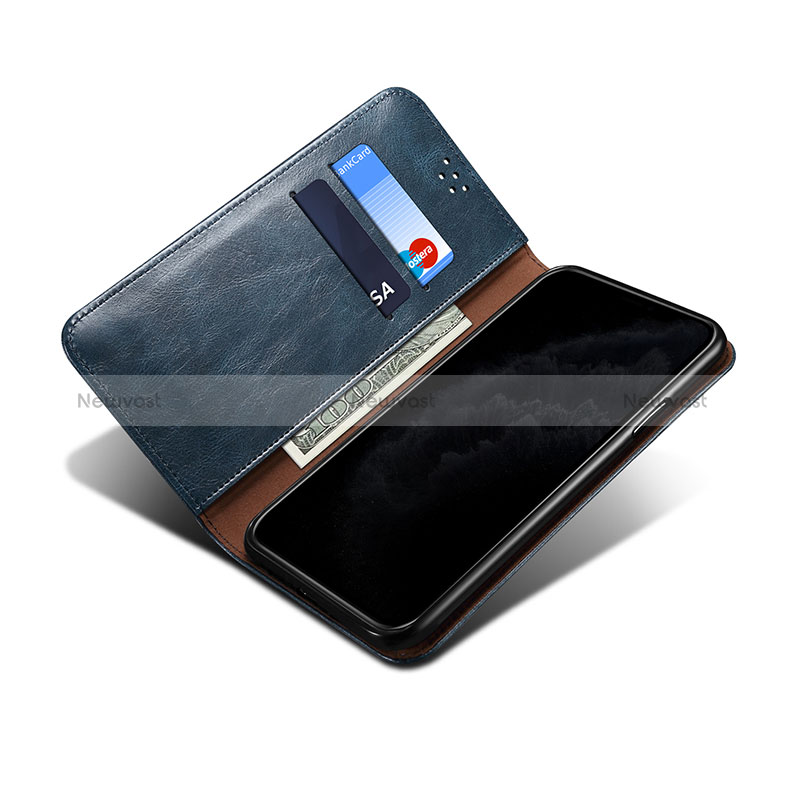 Leather Case Stands Flip Cover Holder B01S for Xiaomi Redmi Note 9 Pro Max