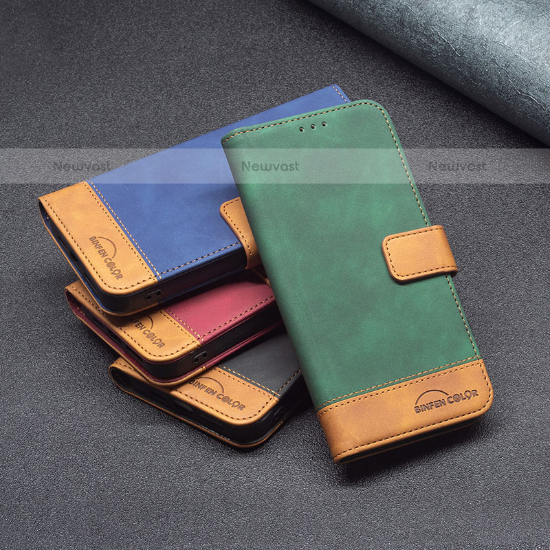 Leather Case Stands Flip Cover Holder B02F for Samsung Galaxy A31