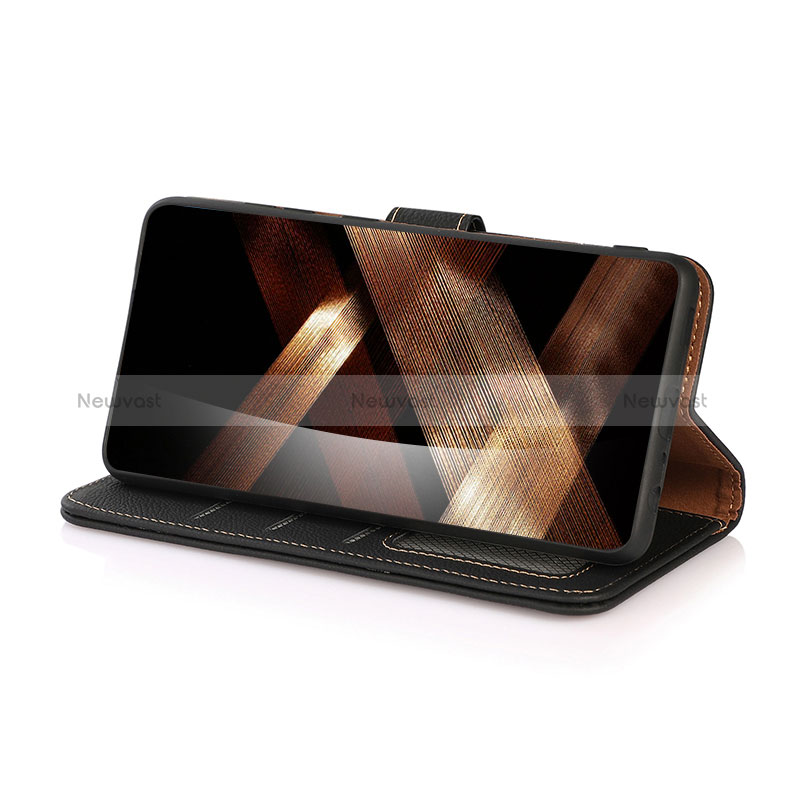 Leather Case Stands Flip Cover Holder B02H for Huawei Mate 60