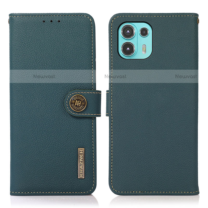 Leather Case Stands Flip Cover Holder B02H for Motorola Moto Edge 20 Lite 5G