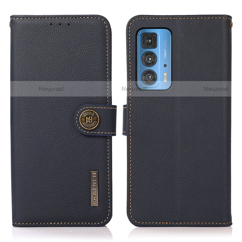 Leather Case Stands Flip Cover Holder B02H for Motorola Moto Edge 20 Pro 5G