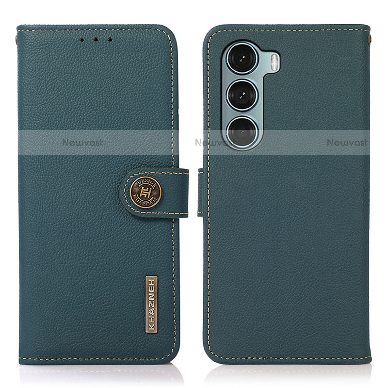 Leather Case Stands Flip Cover Holder B02H for Motorola Moto Edge S30 5G