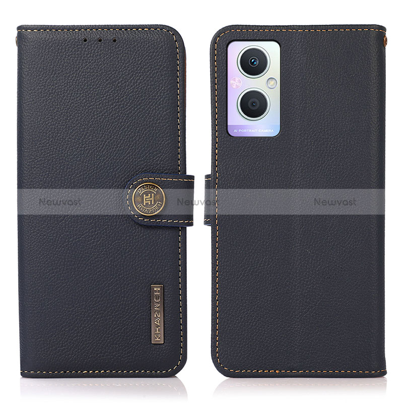 Leather Case Stands Flip Cover Holder B02H for Oppo Reno8 Z 5G