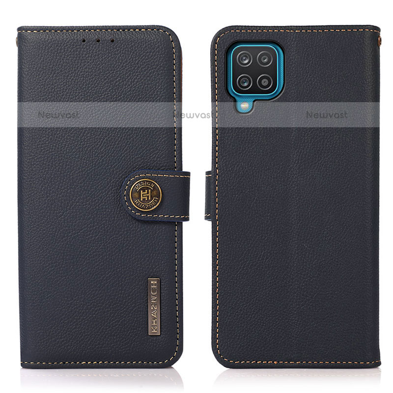 Leather Case Stands Flip Cover Holder B02H for Samsung Galaxy F12