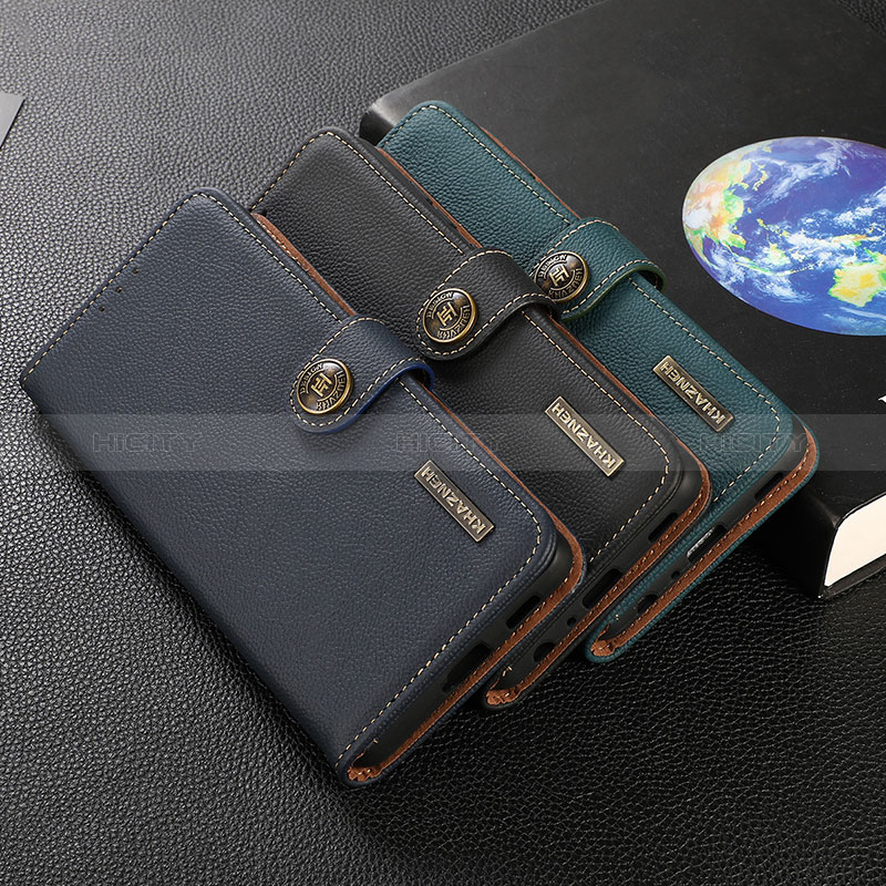 Leather Case Stands Flip Cover Holder B02H for Samsung Galaxy F62 5G