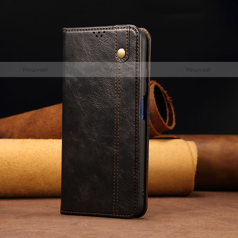 Leather Case Stands Flip Cover Holder B02S for Samsung Galaxy M32 4G