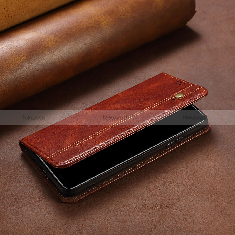 Leather Case Stands Flip Cover Holder B02S for Xiaomi Poco X3 GT 5G